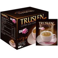 Truslen Coffee Plus Collagen Sugar Free Instant Coffee Diet Slimming 2 Box = 20 Sachets