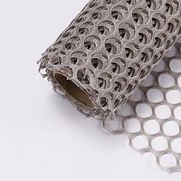 Flower Gift Wrapping Paper 24in X 5yd per roll–All Occasion–Wrapping Paper with Hollow-Carved (Gray)