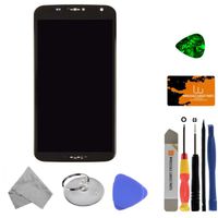 LCD, Digitizer & Frame Assembly for Motorola XT1103 Nexus 6 (Black) with Tool Kit