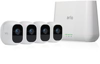 Arlo Pro 2 - Wireless Home Security Camera System with Siren | Rechargeable, Night vision, Indoor/Outdoor, 1080p, 2-Way Audio, Wall Mount | Cloud Storage Included | 4 camera kit