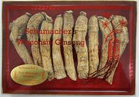 Schumacher Ginseng's Pure Wisconsin Ginseng Long/Extra Large 4 Ounce Gift Box