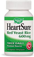 Nature's Way HeartSure® Red Yeast Rice 600 mg Twice Daily, 120 VCaps