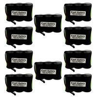 10x 3.6V 4200mAh NiMH Battery Pack for Welch Allyn 72500 Life Light