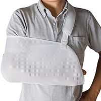 genmine Arm Sling Air Breathable Mesh Dislocated Arm Slings Shoulder Immobilizer Airflow Rotator Cuff for Broken Wrist Elbow Support for Men or Women - Adjustable Arm, Shoulder & Rotator Cuff Support