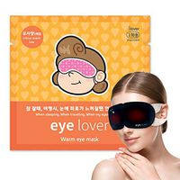 Ilover Eye Mask for Sleeping Citrus Scent 10 Sheet Warm Steam, Traveling, Relaxing and Tiredness Instantly Warm Helps Eye injuries, relieves dry eyes.