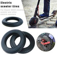 Electric Scooter Tire Wheel for Xiaomi Scooter M365 Pro, Earthquake-Proof Anti-Skidding Rubber Outer Tires,10 Inch Front/Rear Tire Wheel Replacement