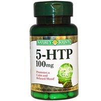Nature's Bounty 5-HTP 100 mg Capsules 60 ea