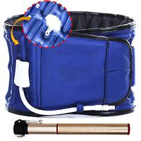TONELIFE Decompression Back Belt - Inflatable Waist Belt - Back Brace Back Pain Lower Lumbar Support - One Size for 29 inches to 49 inches (125cm) Waists - English Maunal