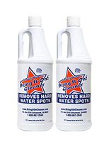 Bring It On Cleaner Hard Water Stain Remover, Shower Door Cleaner, Clean Tile and Grout, Windows, Fiberglass, Tubs, Chrome,32 Ounce. - 2 Pack
