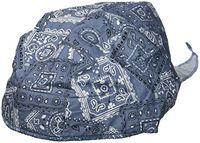 Occunomix TN6-CBL Deluxe Protective Tie Hat with Elastic, Cowboy Blue