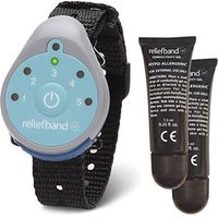 Reliefband Classic Anti-Nausea Wristband – No Side Effects, FDA Cleared, Clinically Proven, Non-Drowsy Nausea Relief Band for Hangovers, Anxiety, Motion Sickness, Car Sickness (1 Extra Gel Tube)