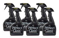 Hope's Perfect Glass Cleaning Spray, 32-Ounce, Case of 6, Streak-Free Glass Cleaner, Less Wiping, No Residue