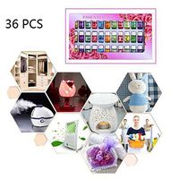Pleasay 36 Pcs Essential Oils Set Natural Water Soluble Fragrance Essential Oil, 100 Pure Natural Aromatherapy Essential Oils for Humidifier, Massage, Aromatherapy, Skin & Hair Care, 3ML