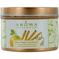 Aroma Naturals Peace Pearl, Orange, Clove and Cinnamon Small Aromatherapy to Go Tin - 1 x 2.8 Oz