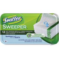 35154CT Swiffer Sweeper Wet Cloths - Cloth - 144 / Carton - Green