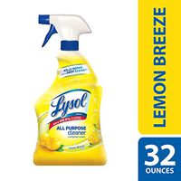 Lysol All Purpose Cleaner Spray, Lemon Breeze, 32 Fl Oz