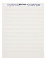 Brady LAT-15-361-5 0.5" Width x 0.75" Height, B-361B Self-Laminating Polyester, Matte Finish White/Translucent Laser Printable Label (Pack of 5000)