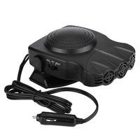 Cuque Windshield Defroster Demister 12V 150W 2 in 1 Car Vehicle Heater Heating Cool Fan Windscreen Demister Defroster with 180° Adjustable Base, Plug in Cigarette Lighter