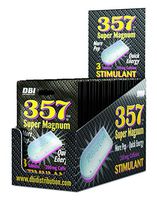 357 HR MAGNUM | Caffeine Pills - More Pep, Quick Energy* – Super Magnum Stimulant; Safe as Coffee* – Restores Alertness, Focus, and Wakefulness* - 200mg Caffeine – 3 Count Packet, 24 Packet Display