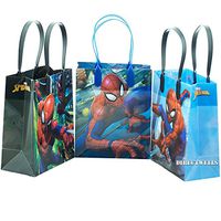 Spiderman Webbed Wonder 12 Authentic Licensed Reusable Goodie Small Gift Bags