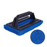 Jscarlife Sponge Brush with Handle Magic Cleaning Washing Brush Household Cleaning Supplies for Kitchen, Bathroom - Tile, Shower Bathtub Scrubber