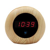 Hidden Camera Alarm Clock HD 1080P Loop Video Recording Home Security Camera with Motion Detection Remote Controller Camera