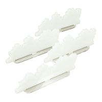 LITKO Smoke Screen Markers, Medium, Translucent White (4)