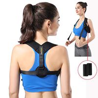 TENGFENGTE Posture Corrector, Posture Back Brace, Posture Back Shoulder Support for Women and Men, Adjustable, Effective and Comfortable
