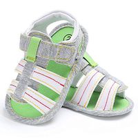 Baby Toddler Boys Sandals, ♥ Beyonds Hollow Out Canvas Shoes, Soft Sole Anti-Slip Infant Summer Outdoor Shoes Newborn First Walker Crib Shoes Sneaker Loafers