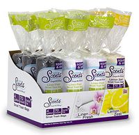 Color Scents Small Trash Bags - 4 Gallon, 70 Ct (Pack of 12), Twist Tie Fresh Collection