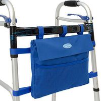 Top Glides Universal 6-Pocket Walker Bag/Tote/Pouch - Dark Blue