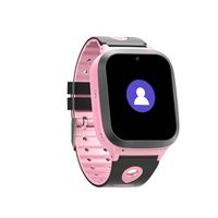 JinJin Kids GPS Smartwatch1.44 inch Anti-lost Smart Watch for Children Girls Boys (PINK)