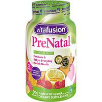 Vitafusion PreNatal Dietary Supplement, Lemon & Raspberry Lemonade Flavors 90 ea (Pack of 8)