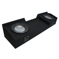 Compatible with 04-15 Nissan Titan King or Crew Truck Harmony A122 Dual 12" Sub Box Enclosure
