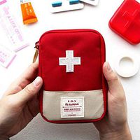 Outdoor First Aid Kit Emergency Medical Bag Medicine Drug Pill Box Home Car Survival Kit Small 600D Oxford Pouch