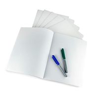 Hygloss Products White Blank Books - Great Books for Journaling, Sketching, Writing & More - Fun for Arts & Crafts - 8.5 x 11 Inches - 20 Pack