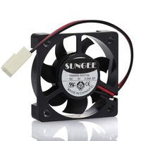 MulFan 4cm CeraDyna Fan 404010mm FD0540-A2212A FD0540-A3212A 5V 2Wire DaHua DVR Cooling Fan