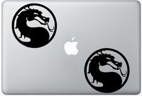 Mortal Kombat X Icon HenryDecalZD0434 Set Of Two (2x) , Decal , Sticker , Laptop , Ipad , Car , Truck