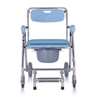 Foldable Light Wheelchair for Elderly Disabled Medical Chair Comfortable Armrest Ergonomic Wheelchair Self-Braking Cart