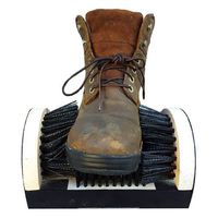 Kole Imports Shoe Boot Floor Mount Scraper
