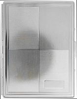 Silver Squares Compact (9 Kings) Metal-Plated Cigarette Case & Stash Box