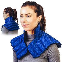 Kozy Collar Microwavable Heating Pad - Extra Large Shoulder Wrap - with Aromatherapy for Bursitis, Tendinitis and Frozen Shoulder Relief & Relaxation