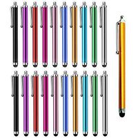 CKANDAY 21 Pack Stylus Pen Set, Universal Touch Screen Capacitive Styli Compatible iPad, iPhone 6 6s 7 7s 8 Plus Kindle Samsung Note S5 S6 S7 Edge S8 Plus Tablet Digital - 11 Color