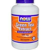 Green Tea Extract 400mg by NOW - 250 capsules