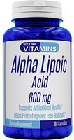 Alpha Lipoic Acid 600mg 180 Capsules - 6 Month Supply - Alpha Lipoic Acid Capsules Helps Support Antioxidant Health Along with Free Radical Protection