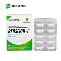 Redsenol – Contain 16 Rare Ginsenosides: Rk2 Rg5 Rh2 Rk1 Rk3 – Panax Ginseng Extract, 20% Rare Ginsenosides – 1 Box x 90 Capsules