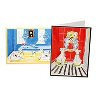 Caspari Dana Gibson Interiors Boxed Note Cards - 8 Note Cards & Envelopes