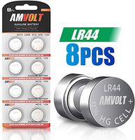 LR44 AG13 A76 Battery - [Ultra Power] Premium Alkaline 1.5 Volt Non Rechargeable Round Button Cell Batteries for Watches Clocks Remotes Games Controllers Toys & Electronic Devices (8 Pack)