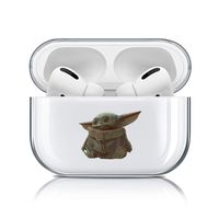 PORTOWN Baby Yoda AirPods Pro Case Protective Cover, Cute Cartoon Earbud Case for Apple AirPods Pro(H01)