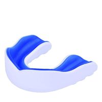 Sports Youth Mouth Guard for Kids - Youth Mouthguard (BPA Free) Karate, Flag Football, Martial Arts, Rugby, Boxing, MMA, Hockey (Blue&White)